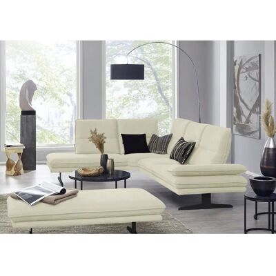 W.SCHILLIG Broadway Ecksofa - Microfaser Beige L-Form - Sofa W.SCHILLIG Broadway Ecksofa - Microfaser Beige L-Form - Sofa