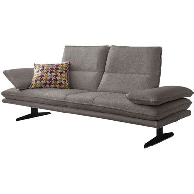 W.SCHILLIG Broadway - Sofa, grau, Sitztiefenverstellung - Sofa W.SCHILLIG Broadway - Sofa, grau, Sitztiefenverstellung - Sofa