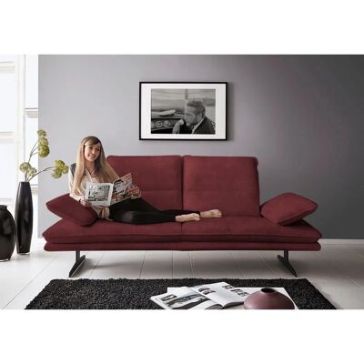 W.SCHILLIG Broadway Burgund 2-Sitzer W.SCHILLIG Broadway Burgund 2-Sitzer