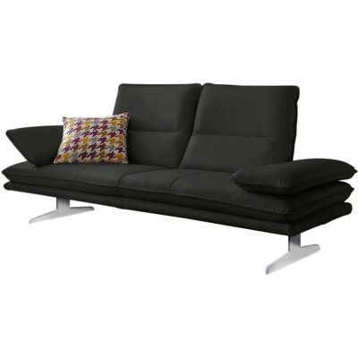 W.SCHILLIG Broadway 2,5-Sitzer Grau Ledersofa - Sofa W.SCHILLIG Broadway 2,5-Sitzer Grau Ledersofa - Sofa