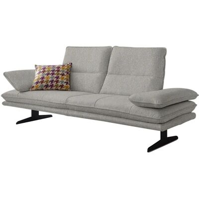 W.SCHILLIG Broadway Longchair - Sofa, grau, 216cm W.SCHILLIG Broadway Longchair - Sofa, grau, 216cm