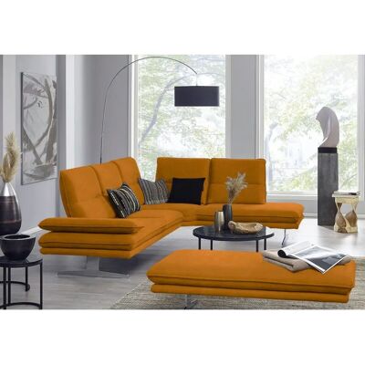 W.SCHILLIG Broadway L-Form Sofa - Microfaser in Lederoptik W.SCHILLIG Broadway L-Form Sofa - Microfaser in Lederoptik