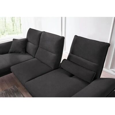 W.SCHILLIG Broadway Ecksofa - Luxus-Mikrofaser in Lederoptik, mit Sitztiefenverstellung W.SCHILLIG Broadway Ecksofa - Luxus-Mikrofaser in Lederoptik, mit Sitztiefenverstellung