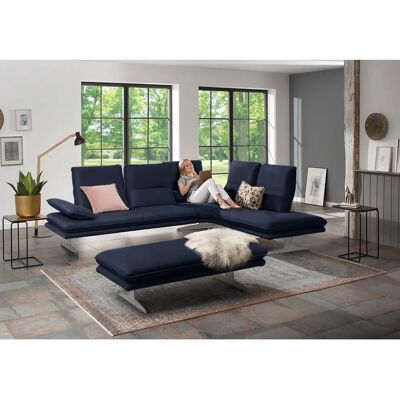 W.SCHILLIG - Broadway - Blau - L-Form - Sofa W.SCHILLIG - Broadway - Blau - L-Form - Sofa