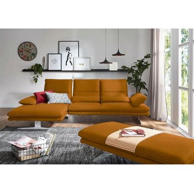 W.SCHILLIG Broadway - L-Formiges Sofa mit Verstellbarer Sitztiefe - Luxus-Mikrofaser W.SCHILLIG Broadway - L-Formiges Sofa mit Verstellbarer Sitztiefe - Luxus-Mikrofaser