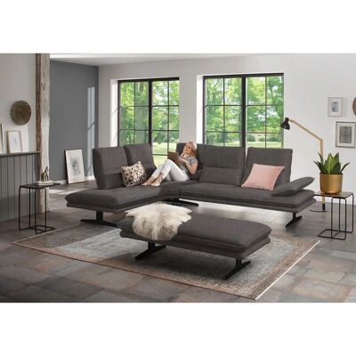 W.SCHILLIG Broadway Ecksofa - Grau Stoff W.SCHILLIG Broadway Ecksofa - Grau Stoff