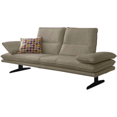 W.SCHILLIG Broadway Sofa - 2,5-Sitzer, Schwarz, Longchair links, mit Sitztiefenverstellung - Sofa W.SCHILLIG Broadway Sofa - 2,5-Sitzer, Schwarz, Longchair links, mit Sitztiefenverstellung - Sofa