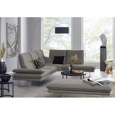 W.SCHILLIG Broadway Grau Ecksofa - L-Form mit Sitztiefenverstellung W.SCHILLIG Broadway Grau Ecksofa - L-Form mit Sitztiefenverstellung
