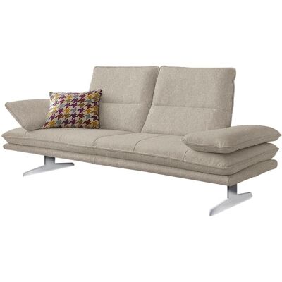 W.SCHILLIG Broadway Sofa - 2-Sitzer, Braun, Polyester, mit Sitztiefenverstellung W.SCHILLIG Broadway Sofa - 2-Sitzer, Braun, Polyester, mit Sitztiefenverstellung