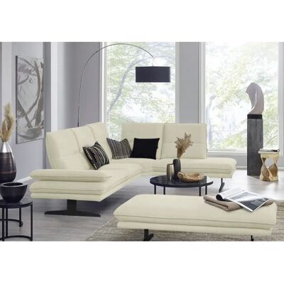 W.SCHILLIG Broadway Ecksofa - Microfaser, Rechte Ottomane, 4 Sitze W.SCHILLIG Broadway Ecksofa - Microfaser, Rechte Ottomane, 4 Sitze