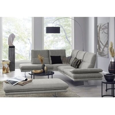 W.SCHILLIG - Broadway - Stahl S22 - Ottomane links - Sofa W.SCHILLIG - Broadway - Stahl S22 - Ottomane links - Sofa