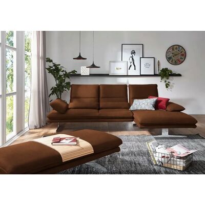 W.SCHILLIG - Broadway - tabacco Z69 - L-Form - Sofa W.SCHILLIG - Broadway - tabacco Z69 - L-Form - Sofa