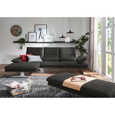 W.SCHILLIG Broadway - anthracite - 291 cm - Longlife Xtra-Leder Z69 - Sofa W.SCHILLIG Broadway - anthracite - 291 cm - Longlife Xtra-Leder Z69 - Sofa