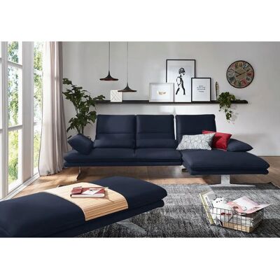 W.SCHILLIG Broadway L-Form Sofa Blau - Sofa W.SCHILLIG Broadway L-Form Sofa Blau - Sofa