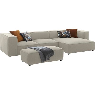 W.SCHILLIG Around-the-Block Beige Sofa - Sofa W.SCHILLIG Around-the-Block Beige Sofa - Sofa