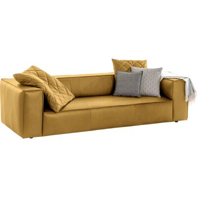 W.SCHILLIG 3-Sitzer Sofa - Weiches Leder - Vintage Stil W.SCHILLIG 3-Sitzer Sofa - Weiches Leder - Vintage Stil