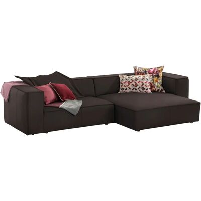 W.SCHILLIG around-the-block Sofa - Braun Z59, 300cm, 5,5 Sitze W.SCHILLIG around-the-block Sofa - Braun Z59, 300cm, 5,5 Sitze