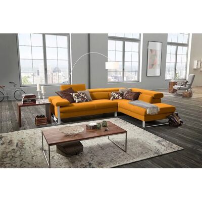 W.SCHILLIG Finn Ecksofa - Gelb - L-Form, Kopfteil, 3 Sitze W.SCHILLIG Finn Ecksofa - Gelb - L-Form, Kopfteil, 3 Sitze