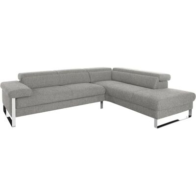 W.SCHILLIG Finn Sofa - Stoff, Ottomane rechts, Kopfstütze - Sofa W.SCHILLIG Finn Sofa - Stoff, Ottomane rechts, Kopfstütze - Sofa