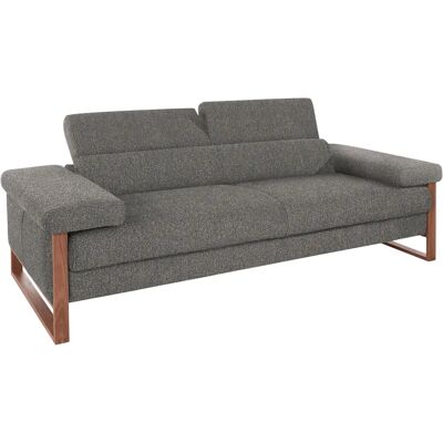 W.SCHILLIG finn graues 2,5-Sitzer Sofa mit Motor W.SCHILLIG finn graues 2,5-Sitzer Sofa mit Motor