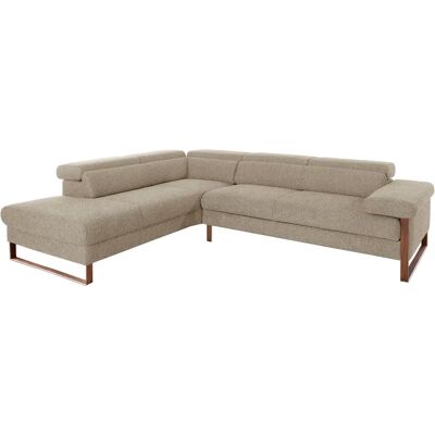W.SCHILLIG Finn Sofa - Ottomane links - Hochwertiger Stoff W.SCHILLIG Finn Sofa - Ottomane links - Hochwertiger Stoff