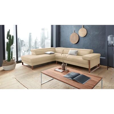 W.SCHILLIG Finn Sofa - Verstellbare Kopfstützen, Ottomane links, Europäische Qualität W.SCHILLIG Finn Sofa - Verstellbare Kopfstützen, Ottomane links, Europäische Qualität