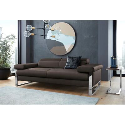 W.SCHILLIG Finn 2-Sitzer Sofa - Leder, Kopfstütze verstellbar W.SCHILLIG Finn 2-Sitzer Sofa - Leder, Kopfstütze verstellbar