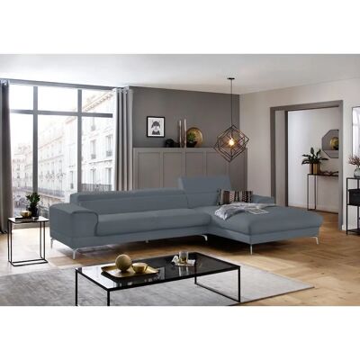 W.SCHILLIG Piedroo - Weiches Leder Relaxsofa mit Longchair W.SCHILLIG Piedroo - Weiches Leder Relaxsofa mit Longchair