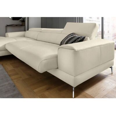 W.SCHILLIG Piedroo Sofa - Elegantes L-Form, Motorische Kopfstütze W.SCHILLIG Piedroo Sofa - Elegantes L-Form, Motorische Kopfstütze