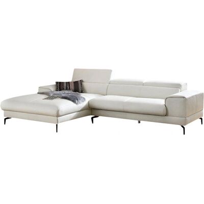 W.SCHILLIG Piedroo - Leder-L-Form-Sofa mit verstellbaren Kopfstützen W.SCHILLIG Piedroo - Leder-L-Form-Sofa mit verstellbaren Kopfstützen
