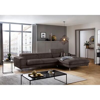 W.SCHILLIG Piedroo - Elegantes Microfaser-Ledersofa mit Motor-Hauptstütze W.SCHILLIG Piedroo - Elegantes Microfaser-Ledersofa mit Motor-Hauptstütze