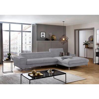 W.SCHILLIG piedroo - L-Form Sofa - grau - 343cm W.SCHILLIG piedroo - L-Form Sofa - grau - 343cm