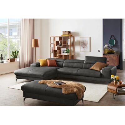 W.SCHILLIG piedroo - L-Form Sofa aus Softleder - 343cm W.SCHILLIG piedroo - L-Form Sofa aus Softleder - 343cm