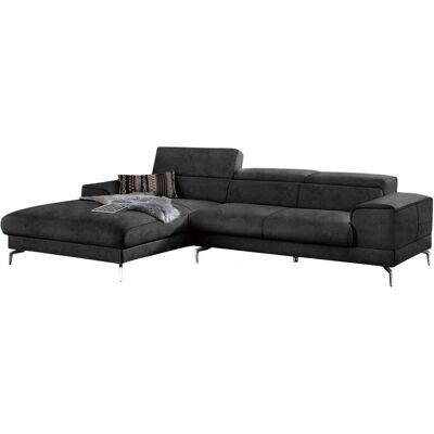W.SCHILLIG Piedroo - Microfaser Designsofa mit Verstellbarem Kopfteil - Sofa W.SCHILLIG Piedroo - Microfaser Designsofa mit Verstellbarem Kopfteil - Sofa