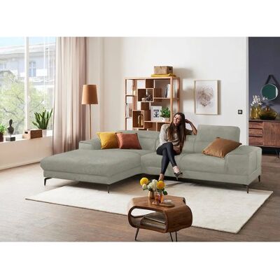 W.SCHILLIG piedroo L-Form Sofa mit verstellbaren Kopfstützen W.SCHILLIG piedroo L-Form Sofa mit verstellbaren Kopfstützen