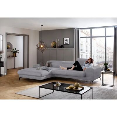 W.SCHILLIG Piedroo - Grau Chenille L-Form - Sofa W.SCHILLIG Piedroo - Grau Chenille L-Form - Sofa