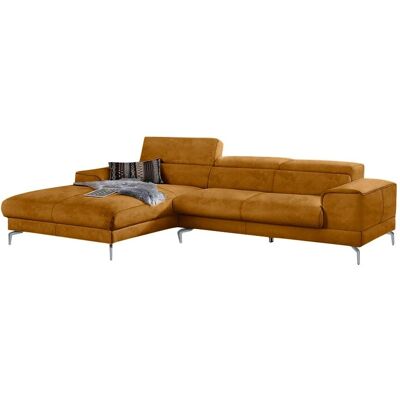 W.SCHILLIG Piedroo - Elegantes L-Form Sofa, Microfaser, Motorischer Kopfstütze - Sofa W.SCHILLIG Piedroo - Elegantes L-Form Sofa, Microfaser, Motorischer Kopfstütze - Sofa