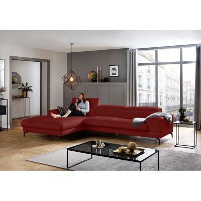 W.SCHILLIG Piedroo L-Form Sofa - Leder-Couch für Wohnzimmer W.SCHILLIG Piedroo L-Form Sofa - Leder-Couch für Wohnzimmer