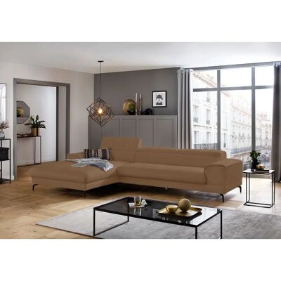 W.SCHILLIG Piedroo L-Form-Sofa - Softleder, Motorischer Kopfstütze, 343cm W.SCHILLIG Piedroo L-Form-Sofa - Softleder, Motorischer Kopfstütze, 343cm