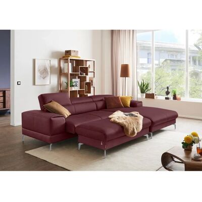 W.SCHILLIG piedroo Hocker - Soft Leder Vintage Stil W.SCHILLIG piedroo Hocker - Soft Leder Vintage Stil