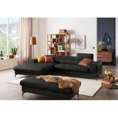 W.SCHILLIG piedroo - Motorisches Kopfteil, L-Form Sofa, Premium Leder W.SCHILLIG piedroo - Motorisches Kopfteil, L-Form Sofa, Premium Leder