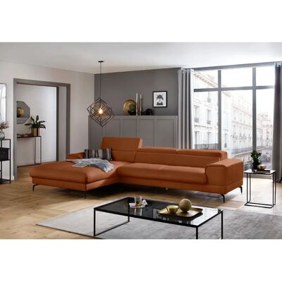 W.SCHILLIG Piedroo - Leder-Ecksofa mit Motor-Kopfteil W.SCHILLIG Piedroo - Leder-Ecksofa mit Motor-Kopfteil