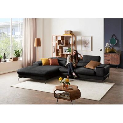 W.SCHILLIG Piedroo - Elegantes L-Form Sofa mit Verstellbaren Kopfstützen W.SCHILLIG Piedroo - Elegantes L-Form Sofa mit Verstellbaren Kopfstützen