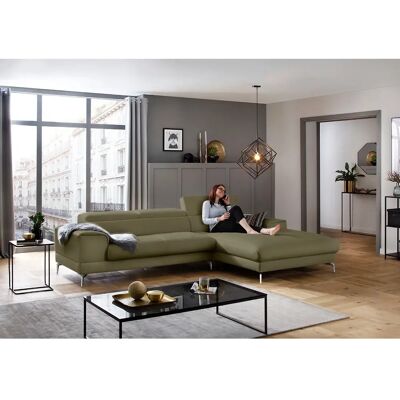 W.SCHILLIG Piedroo - Camouflage Softleder-Sofa - 4-Sitzer W.SCHILLIG Piedroo - Camouflage Softleder-Sofa - 4-Sitzer