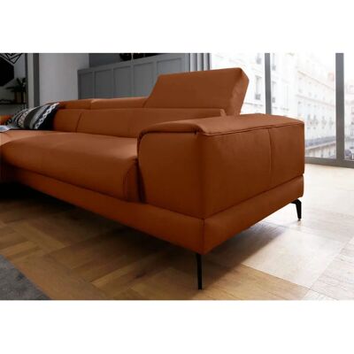 W.SCHILLIG Piedroo - L-Form Sofa aus Softleder - 4 Sitze W.SCHILLIG Piedroo - L-Form Sofa aus Softleder - 4 Sitze