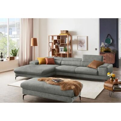 W.SCHILLIG piedroo - L-Formsofa mit verstellbaren Kopfstützen W.SCHILLIG piedroo - L-Formsofa mit verstellbaren Kopfstützen