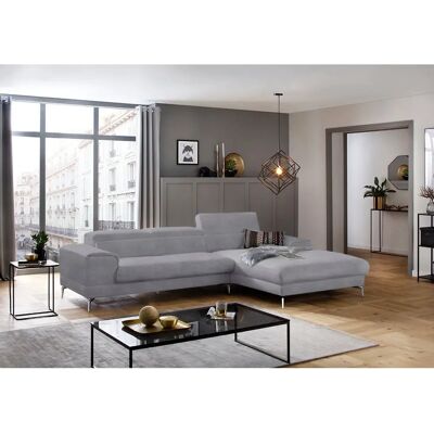 W.SCHILLIG Piedroo Sofa - Ergonomisches Chenille-Gewebe - Longchair rechts W.SCHILLIG Piedroo Sofa - Ergonomisches Chenille-Gewebe - Longchair rechts