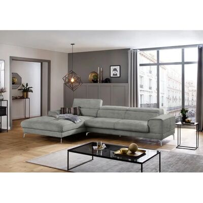 W.SCHILLIG Piedroo Ecksofa - Microfaser, Grau W.SCHILLIG Piedroo Ecksofa - Microfaser, Grau