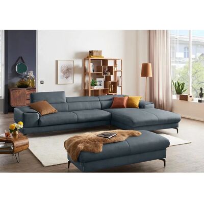W.SCHILLIG Piedroo Sofa - Blau Z69 L-Form Bequem Elegant W.SCHILLIG Piedroo Sofa - Blau Z69 L-Form Bequem Elegant