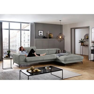 W.SCHILLIG piedroo L-Form Sofa - Microfaser, Motor W.SCHILLIG piedroo L-Form Sofa - Microfaser, Motor
